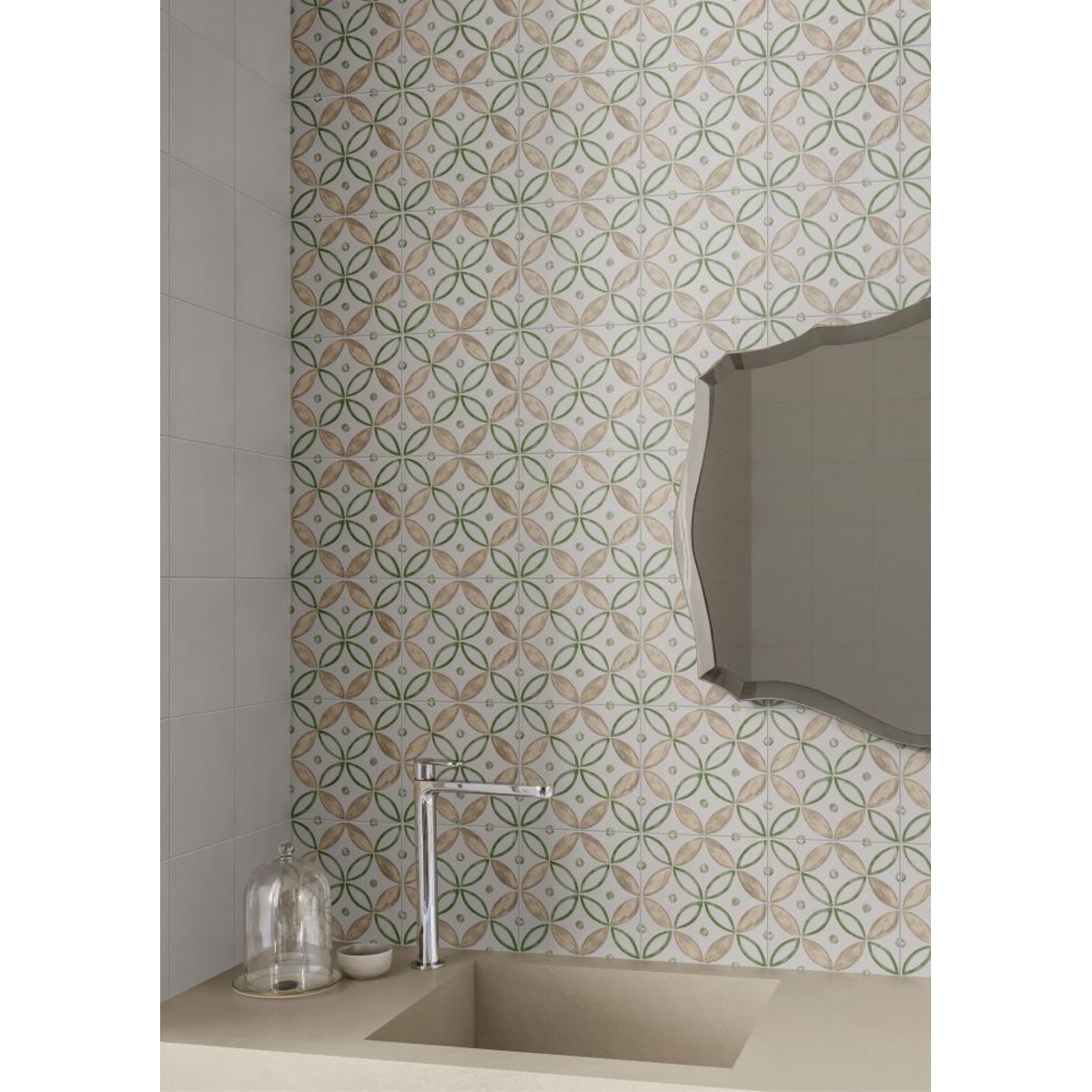 Carrelage Imitation Carreaux De Ciment 20x20 ART CRAFT Segni B