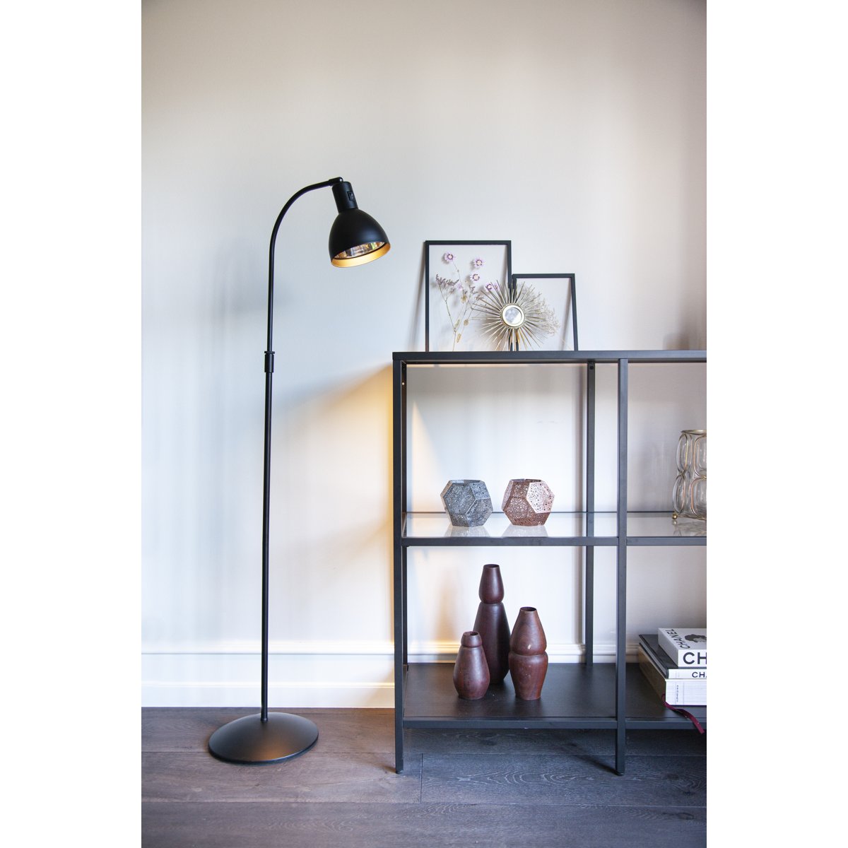 Lampadaire Angora – Noir