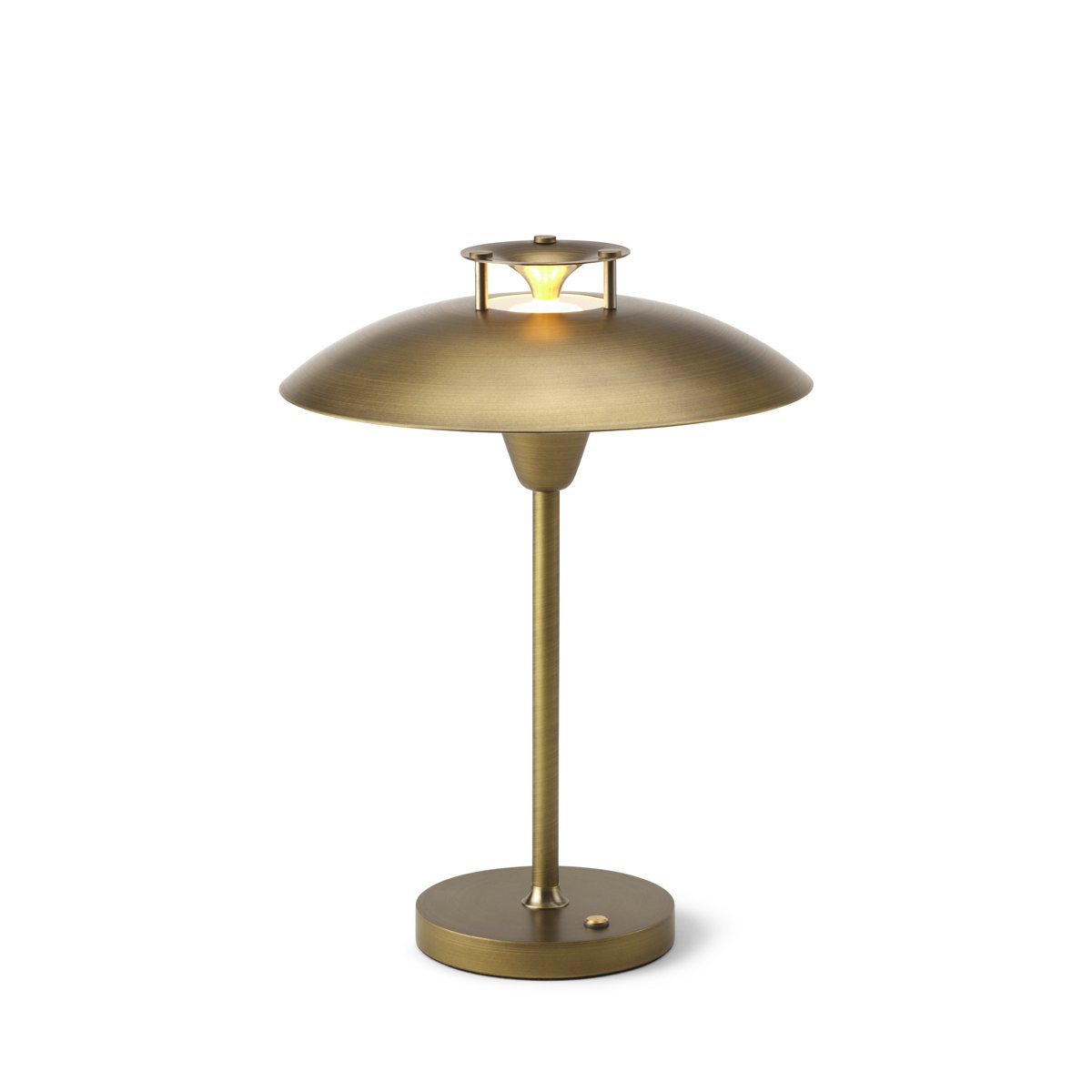 Lampe à poser nomade Stepp 1-2-3 – Laiton antique