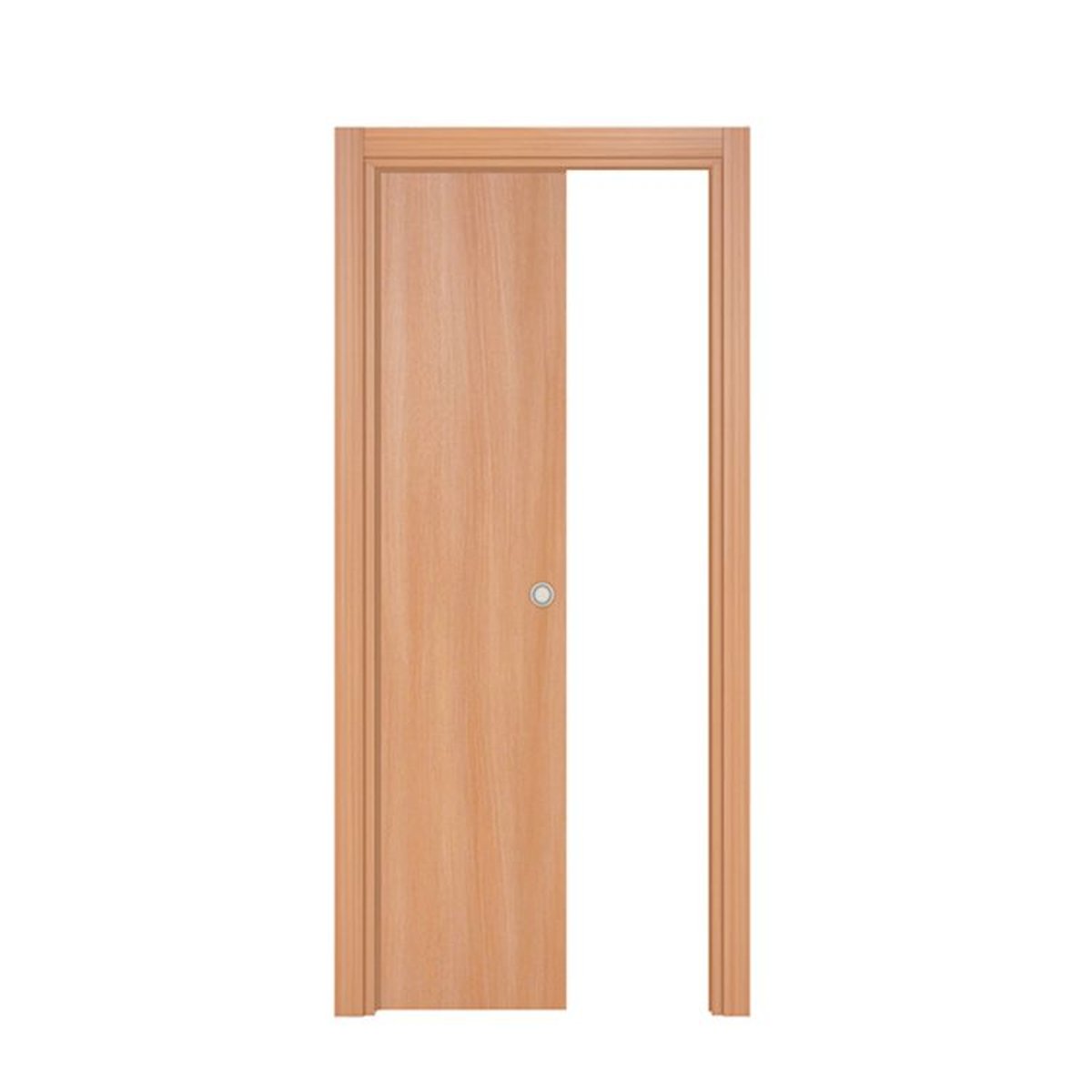 Porte coulissante galandage Miro - Chêne naturel