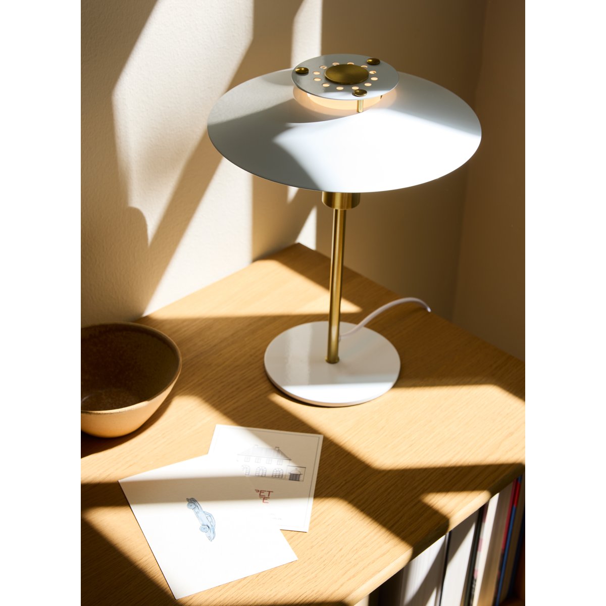 Lampe à poser Rivoli – Blanc