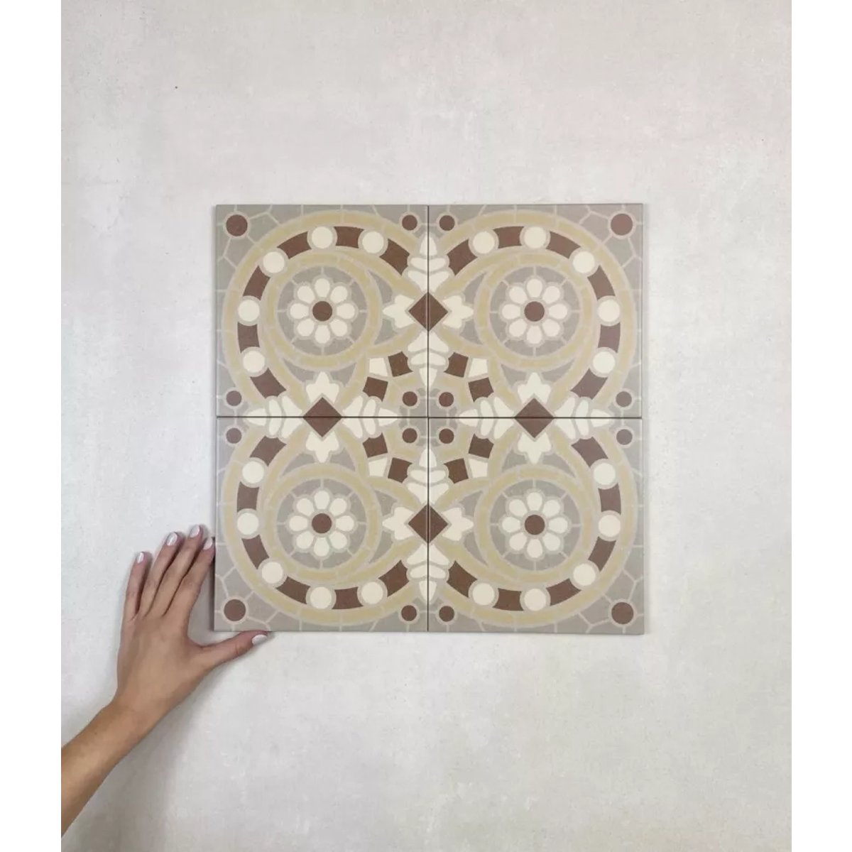 Carrelage Carreaux de Ciment LA MADELEINE 20x20 Malo