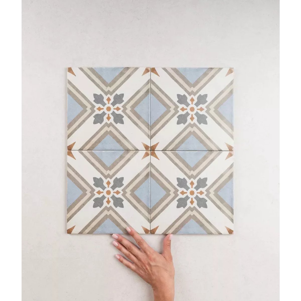 Carrelage Carreaux de Ciment ART NOUVEAU DECOR 20x20 Turin Colour