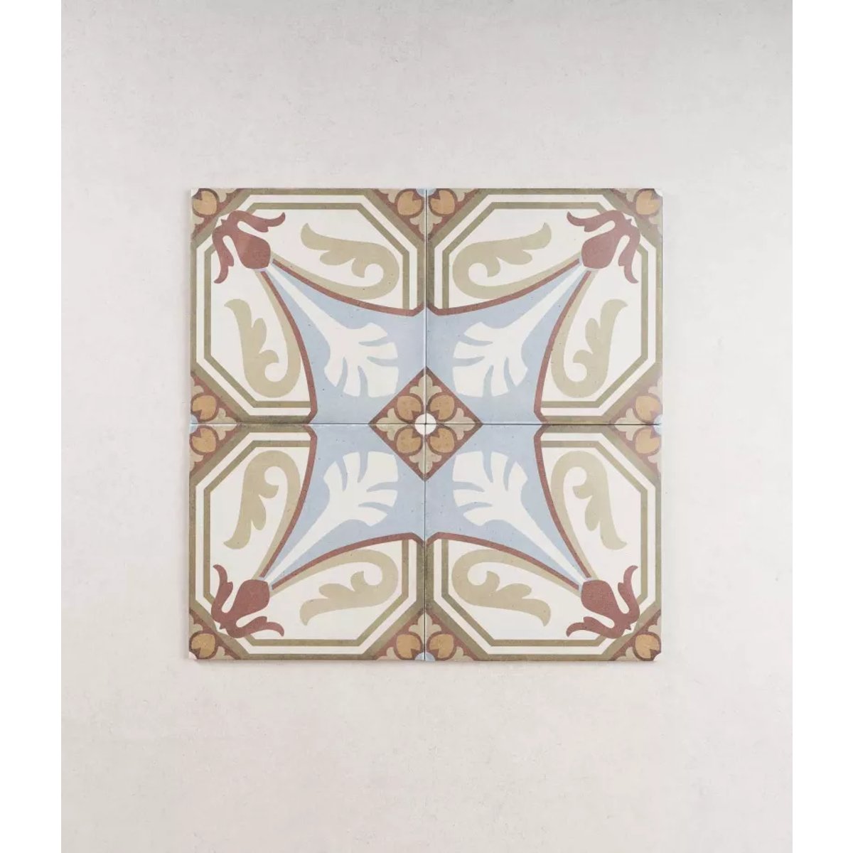 Carrelage Carreaux de Ciment ART NOUVEAU DECOR 20x20 Viena Colour