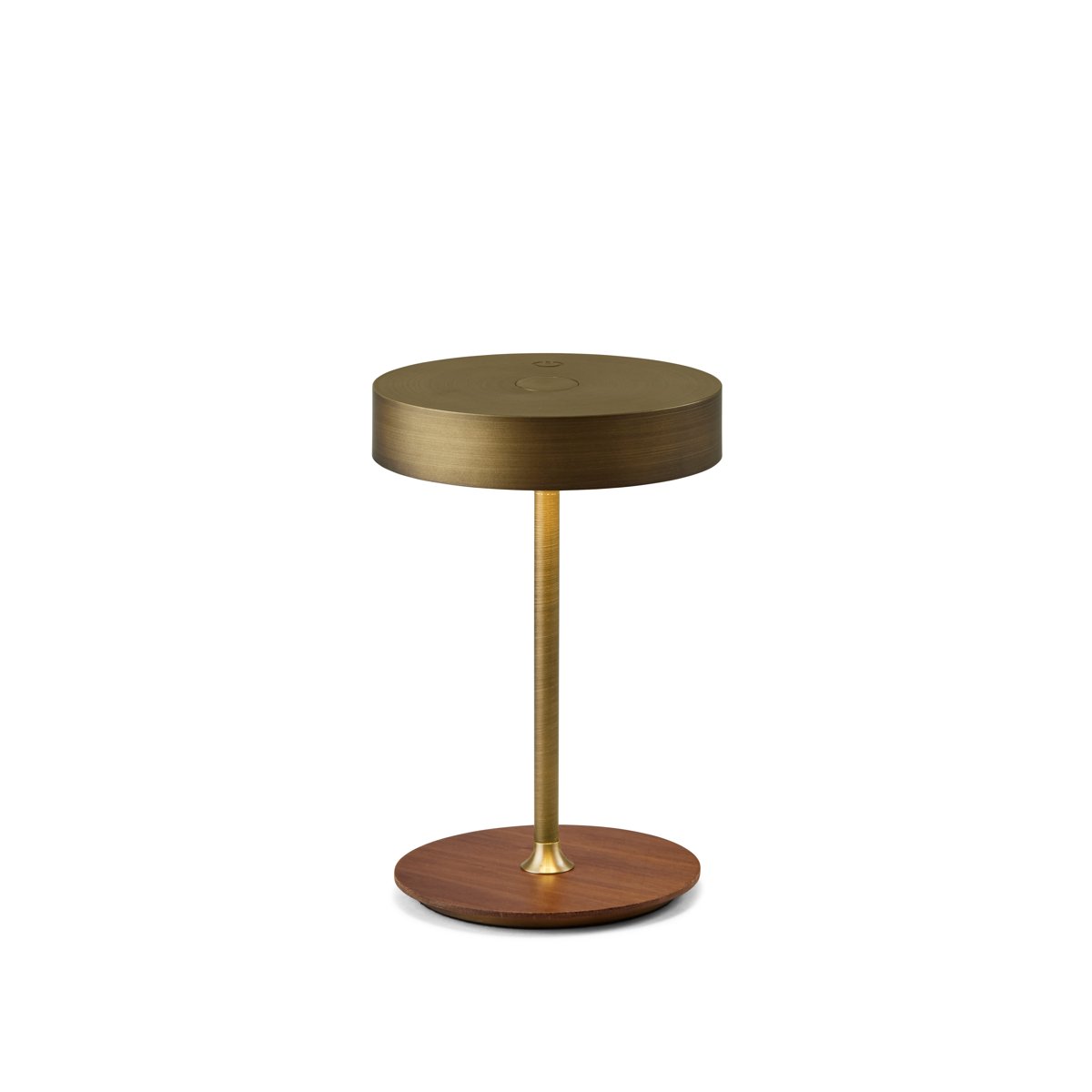 Lampe à poser nomade On The Move Ø13 – Laiton antique