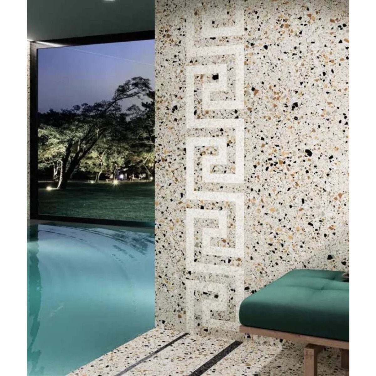 Carrelage Effet Terrazzo VENICE 60x60 Ivory