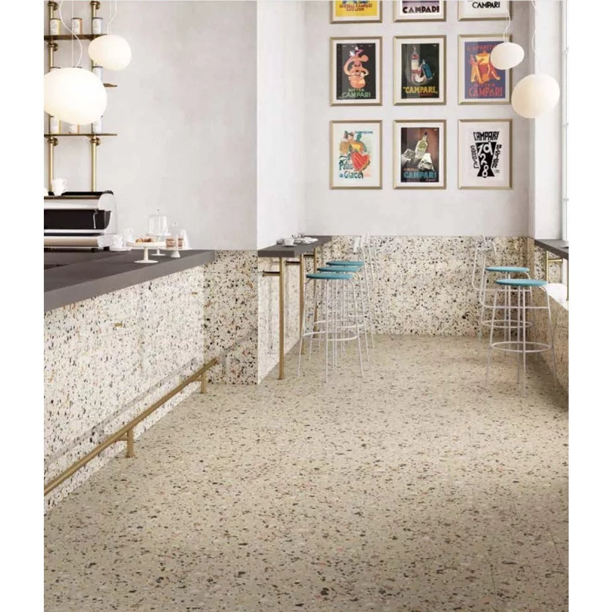 Carrelage Effet Terrazzo VENICE 60x60 Beige