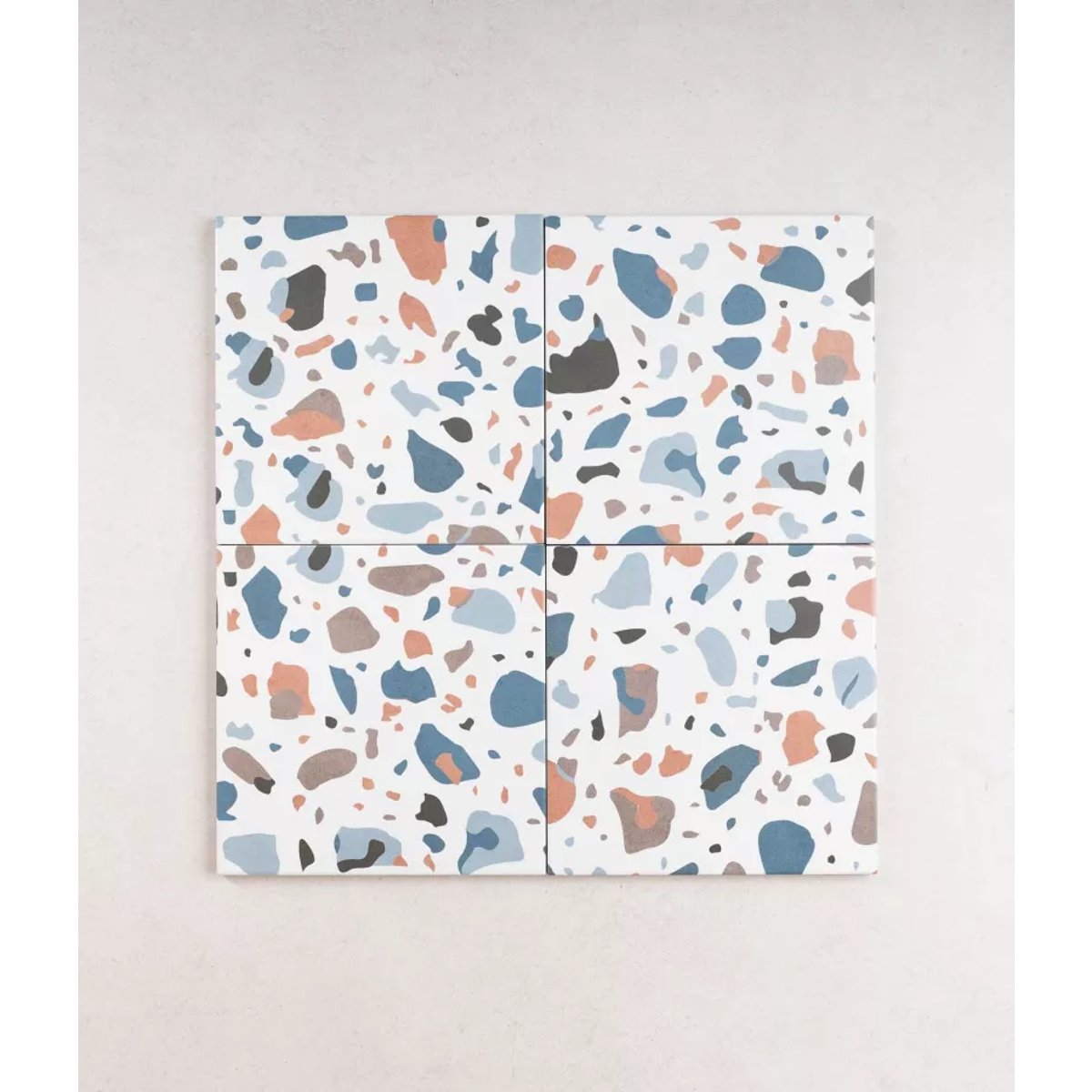 Carrelage effet Terrazzo Bleu STAY 20x20 Blue