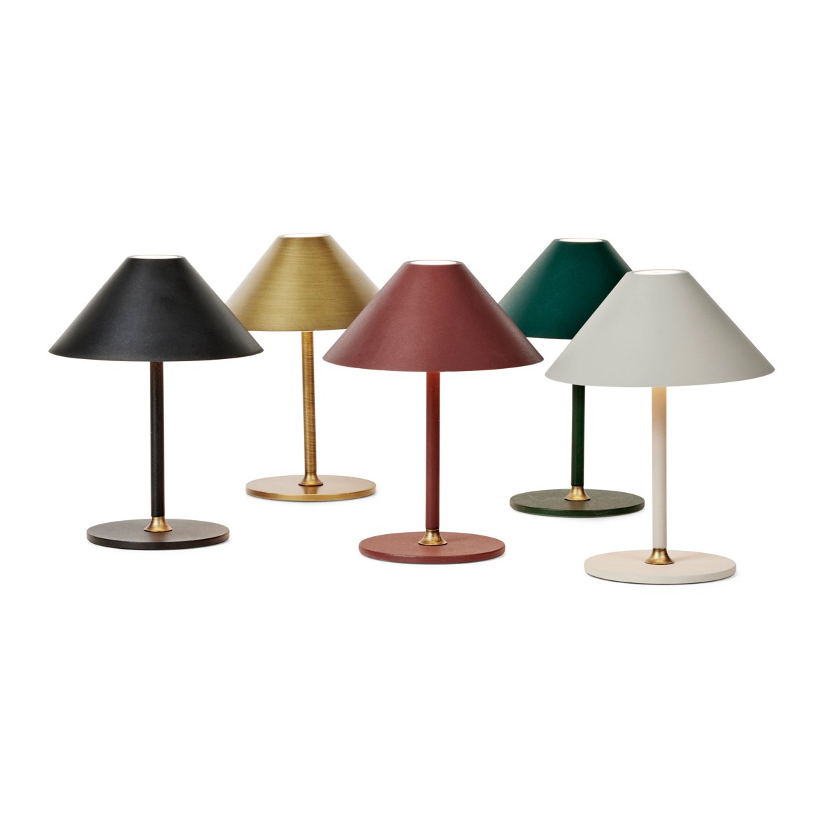Lampe à poser nomade Hygge Ø15 cm – Gris chaud