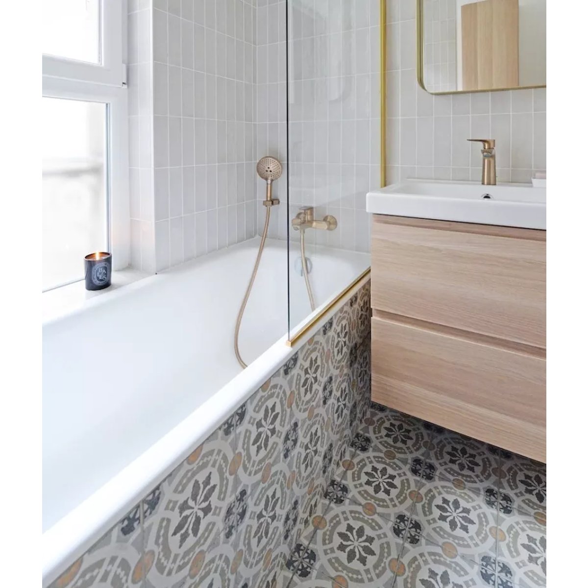 Carrelage Carreaux de Ciment GABANA 20x20 Bahia