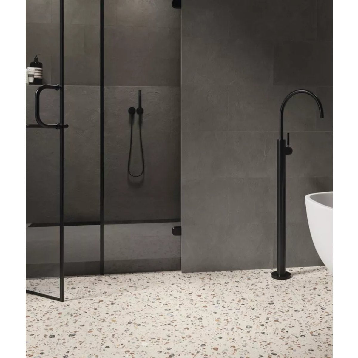 Carrelage effet Terrazzo COCCIO 60x60 rectifié Mix