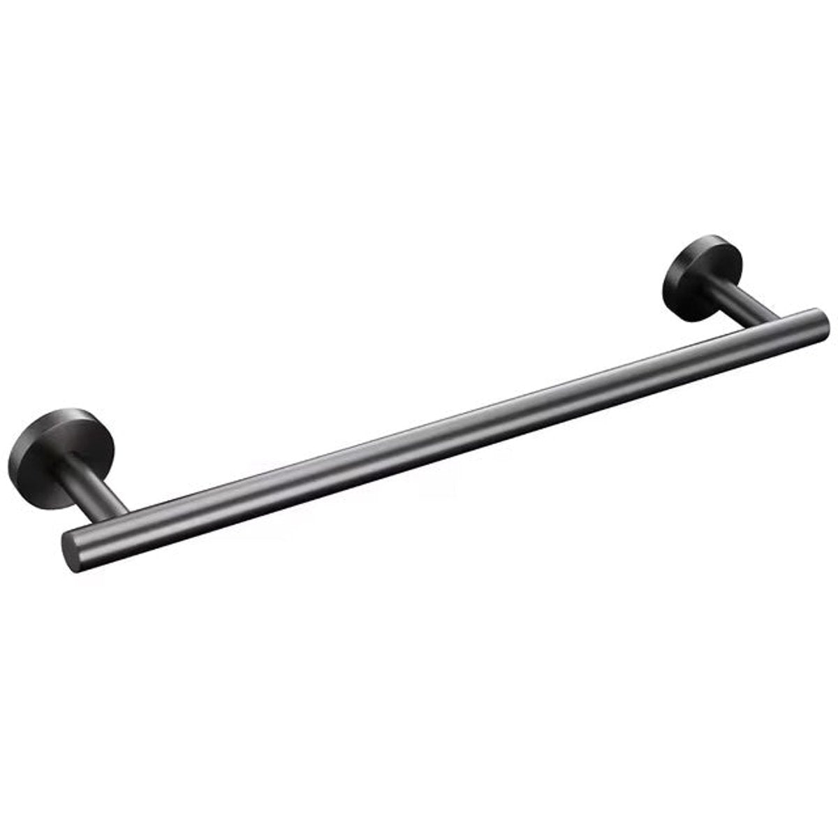 Porte-serviettes gris brossé