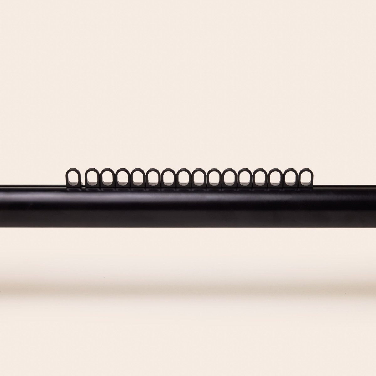 Kit tringle rail RAYIA noir mat