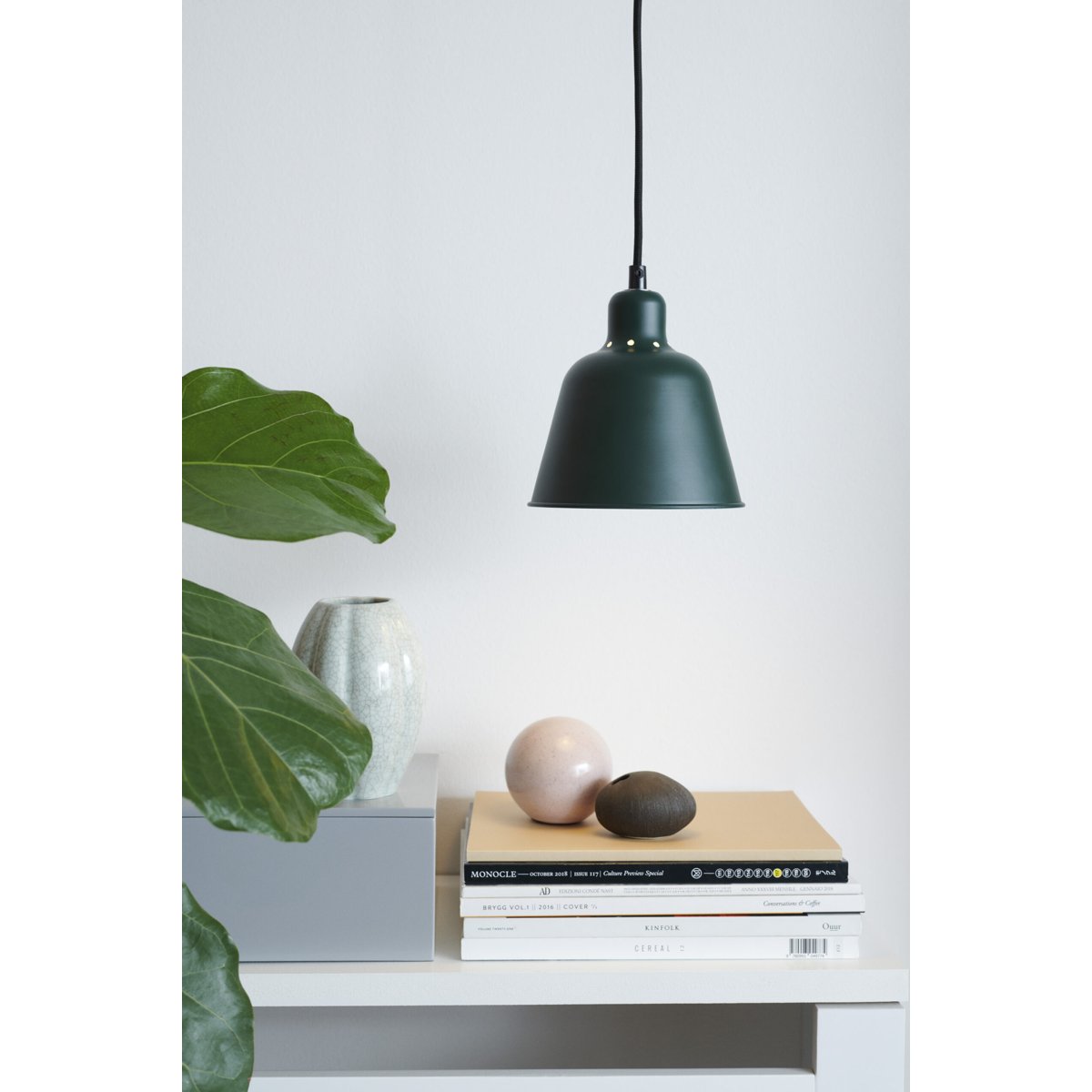 Suspension Carpenter Ø15 – Noir mat