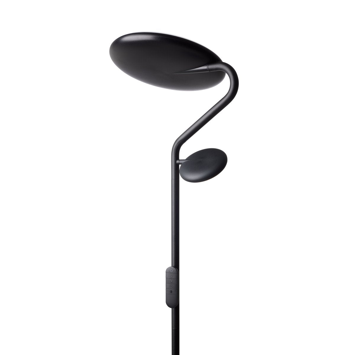 Lampadaire Slim éclairage indirect – Noir