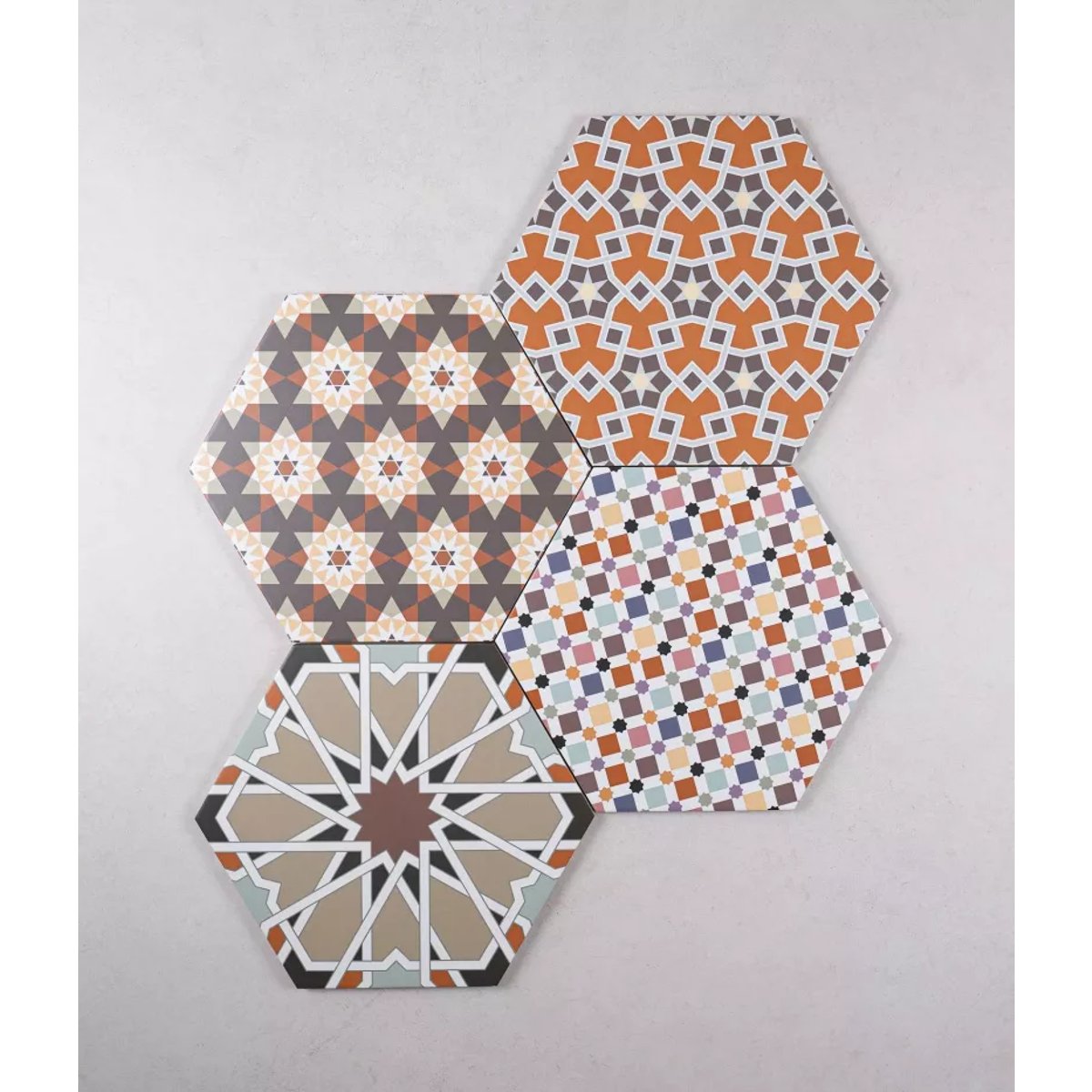 Carrelage interieur Imitation Carreaux de Ciment ANDALUSI MIX 28,5x33