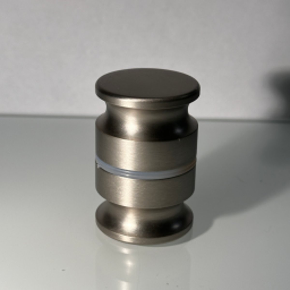 Porte de douche pivotante en verre trempé 8mm sur mesure TRIGO - Inox Brossé