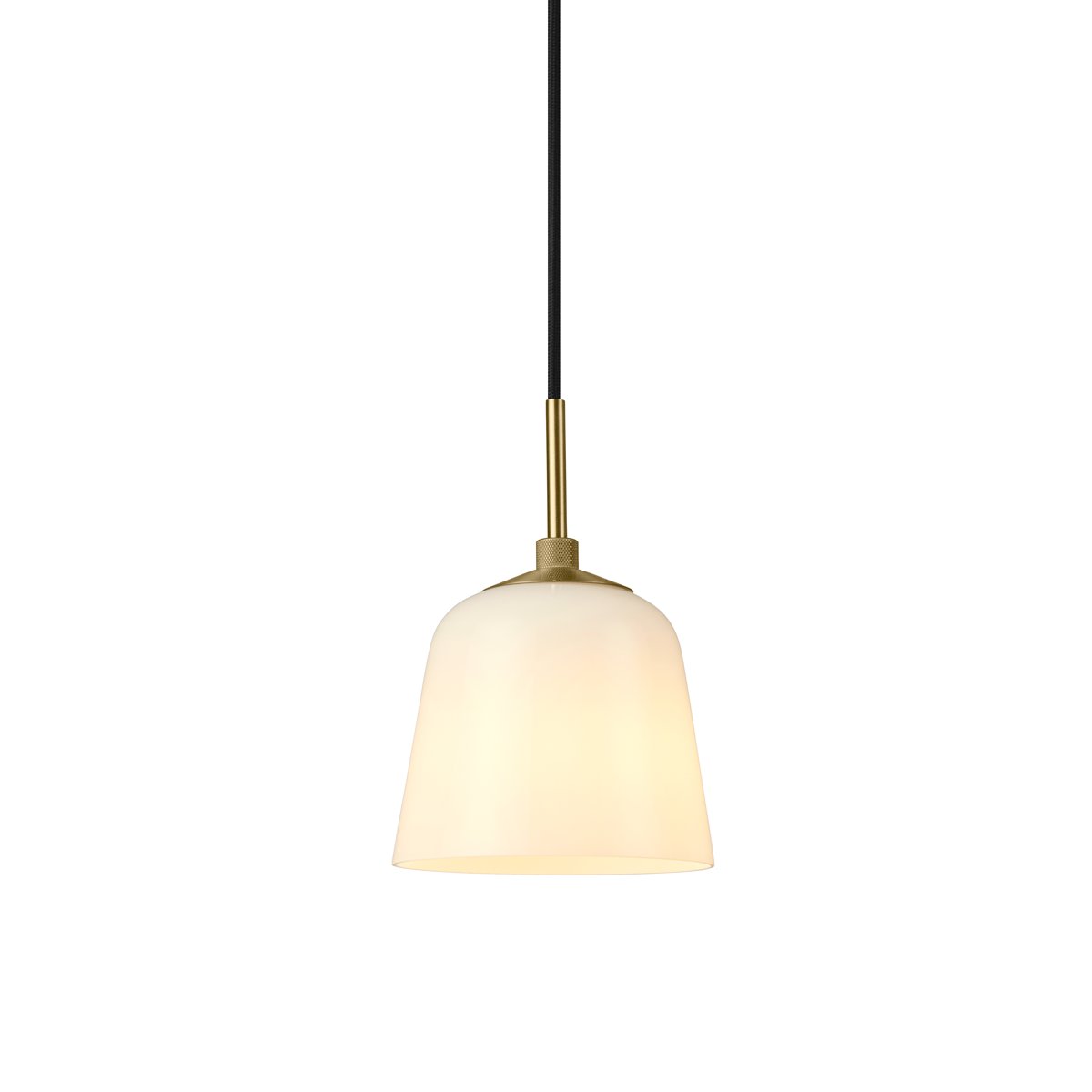 Suspension Room 49 Ø15 – Opale / laiton antique