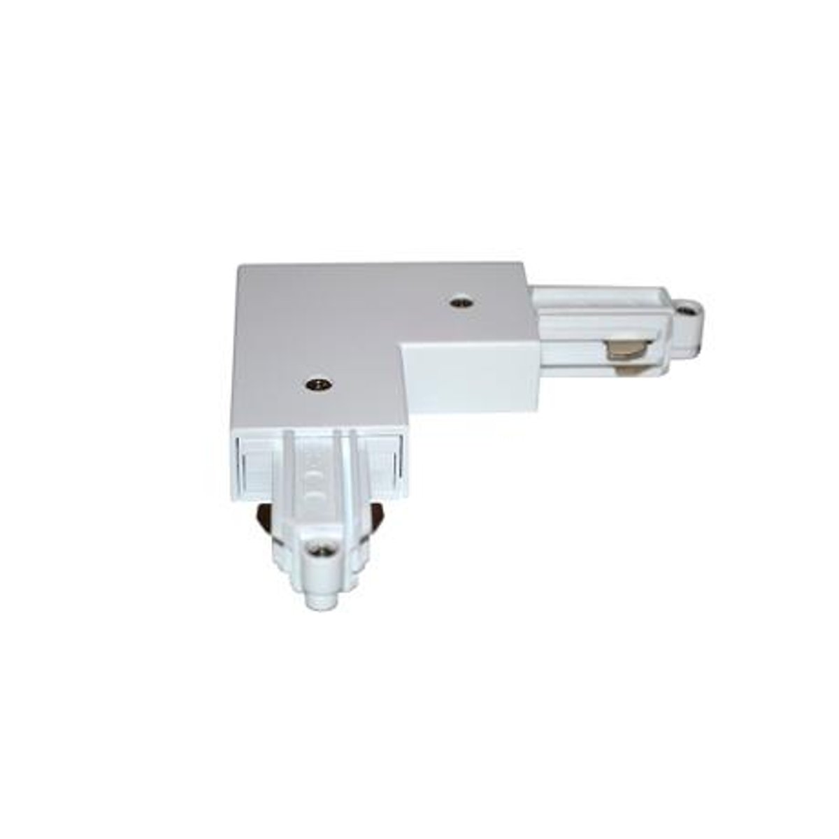 Angle 90° pour rail Halo Track – Blanc