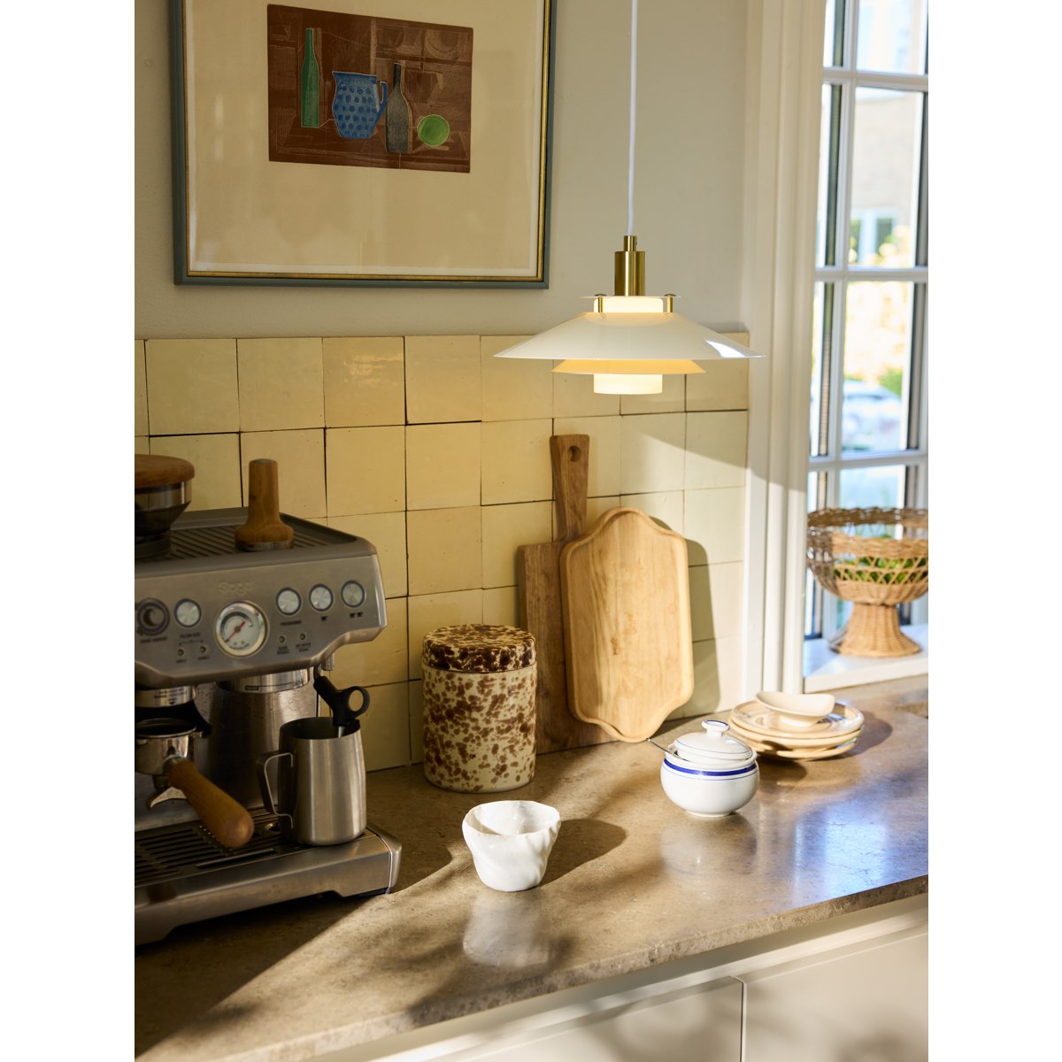 Suspension Rivoli Ø26 – Crème