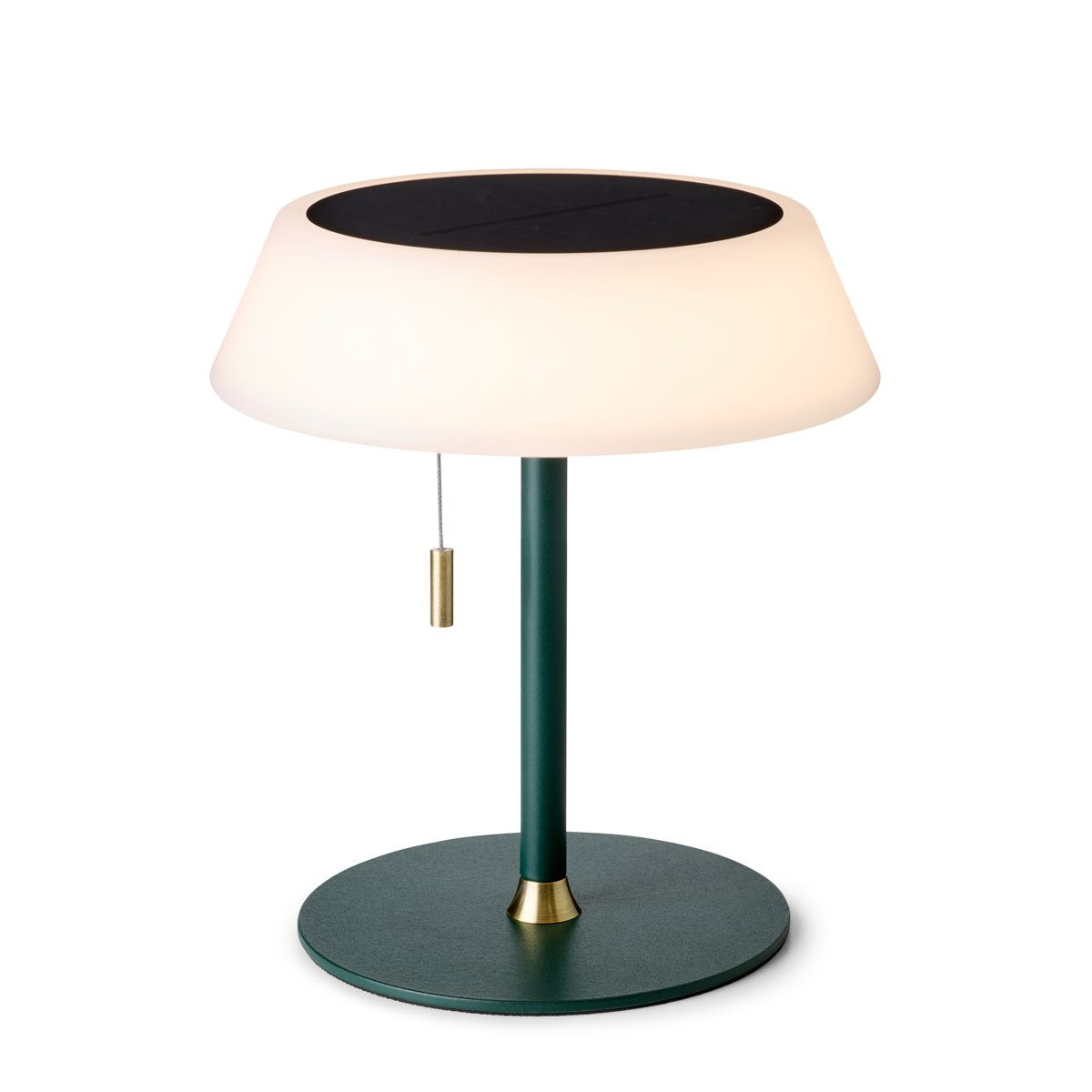 Lampe à poser nomade solaire – Vert foncé