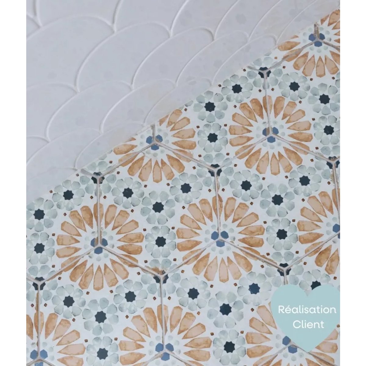 Carrelage Carreaux de Ciment BOHEMIA 21x25 Hanna
