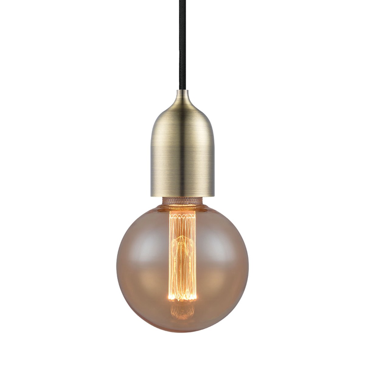 Kit de suspension Classic E27 – Laiton antique