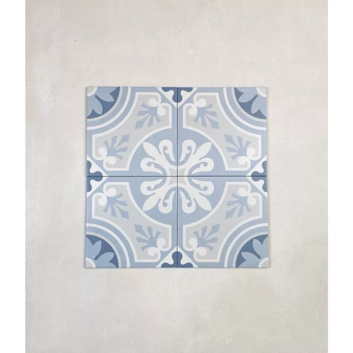 Carrelage Carreaux de Ciment LA MADELEINE 20x20 Lilou Ocean