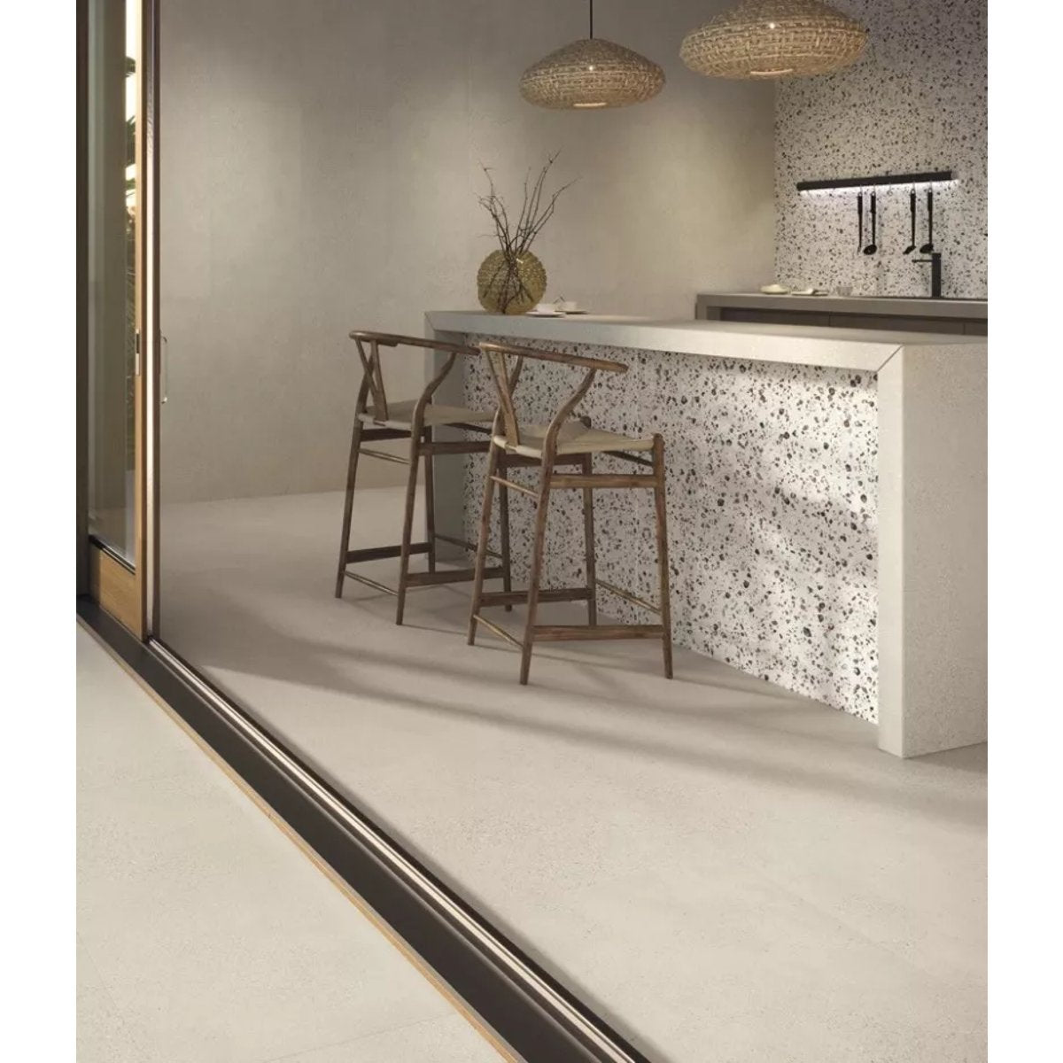 Carrelage effet Terrazzo COCCIO 60x60 rectifié Mix
