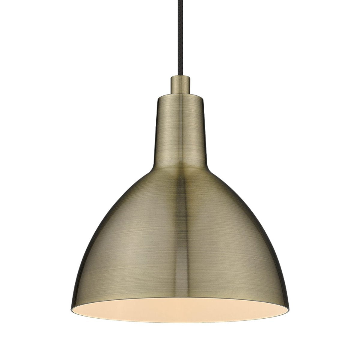 Suspension Metropole Ø25 – Laiton antique