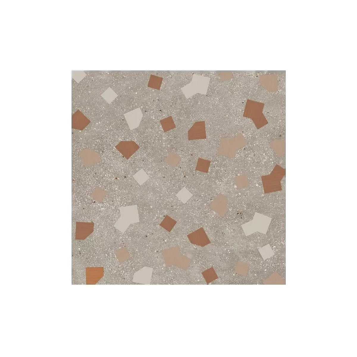 Carrelage Effet Terrazzo RICETTA 90x90 Rectifié Tortora