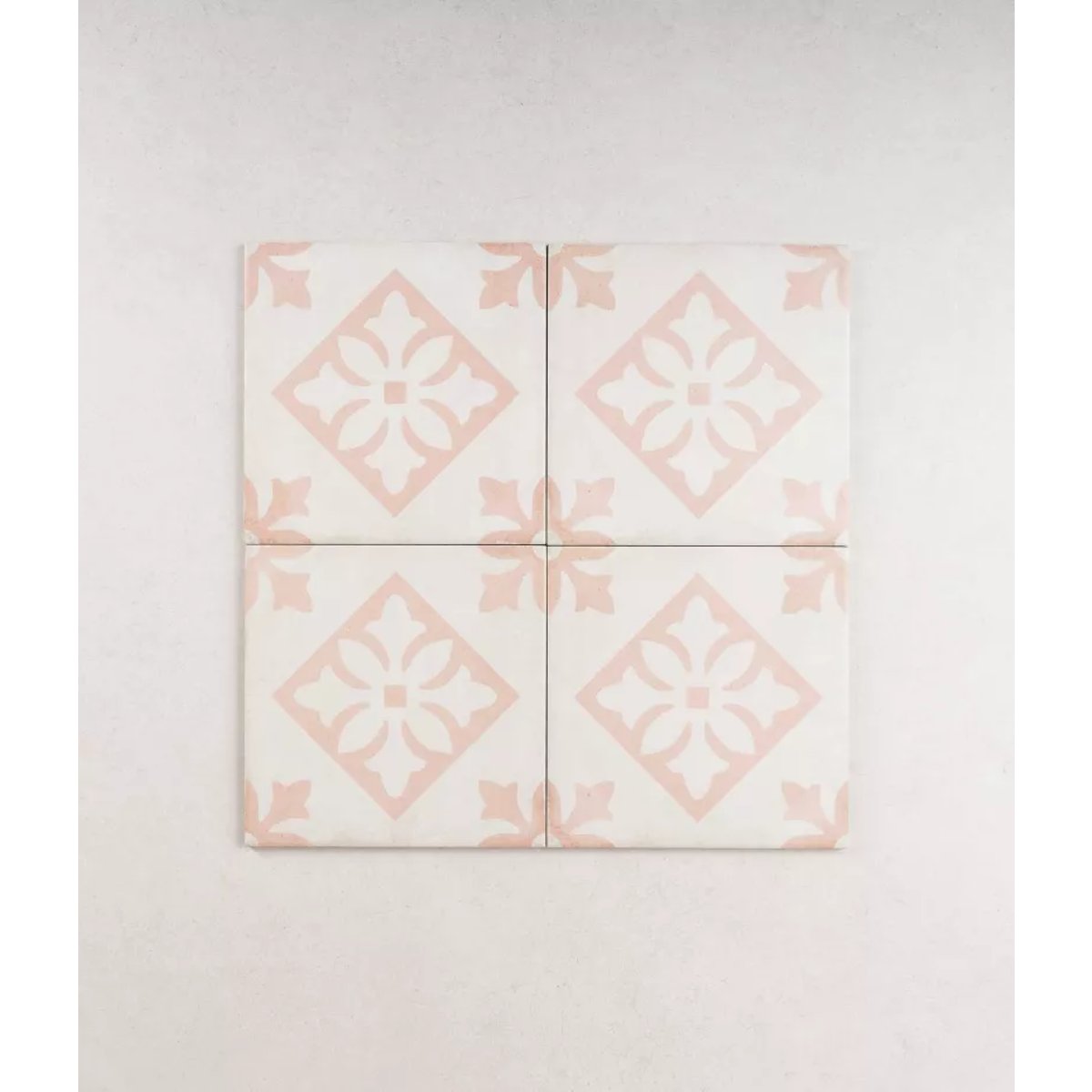 Carrelage Carreaux de Ciment ART NOUVEAU DECOR 20x20 Padua Pink
