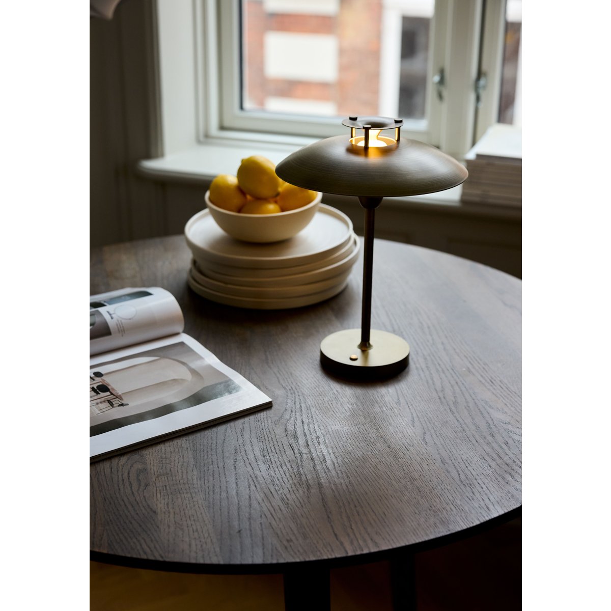 Lampe à poser nomade Stepp 1-2-3 – Noir
