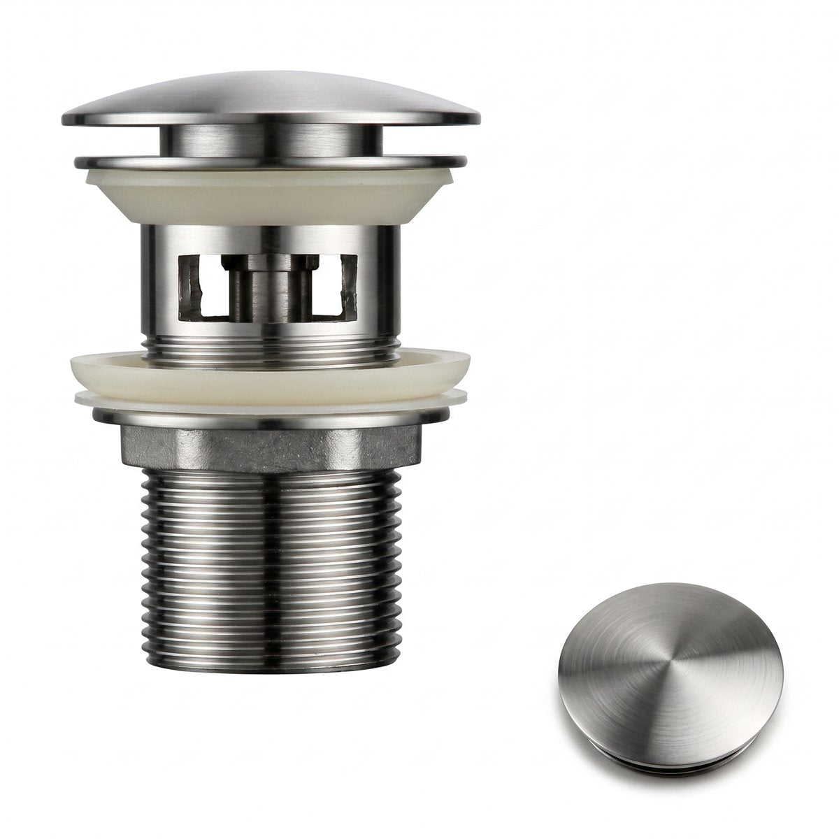 Bonde de vidange inox brossé