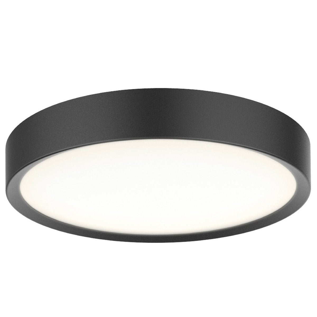 Plafonnier LED Universal Ø43 36 W IP44, variateur 3 niveaux – Noir