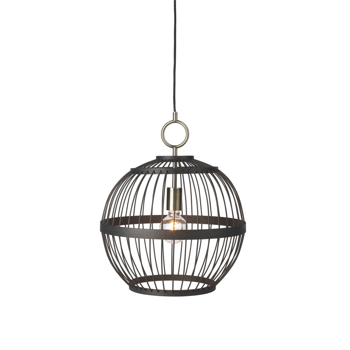 Suspension Stockholm Nordic Edition Ø40 – Chêne huilé noir