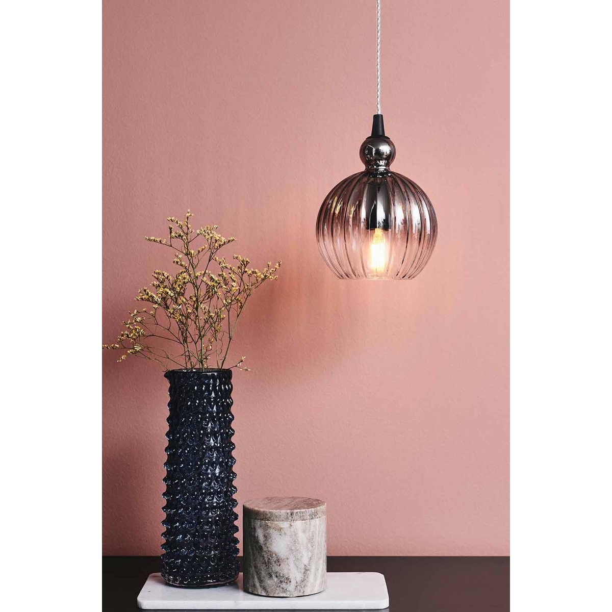 Suspension Ball Ball Ø15 E14 – Fumé