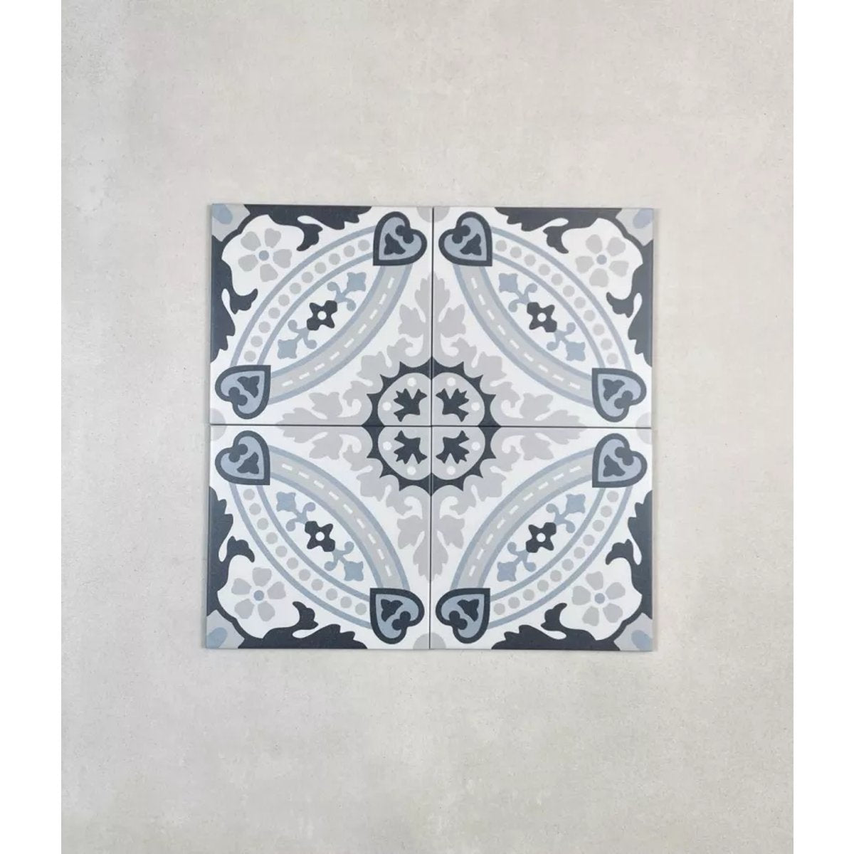 Carrelage Carreaux de Ciment LA MADELEINE 20x20 Flora