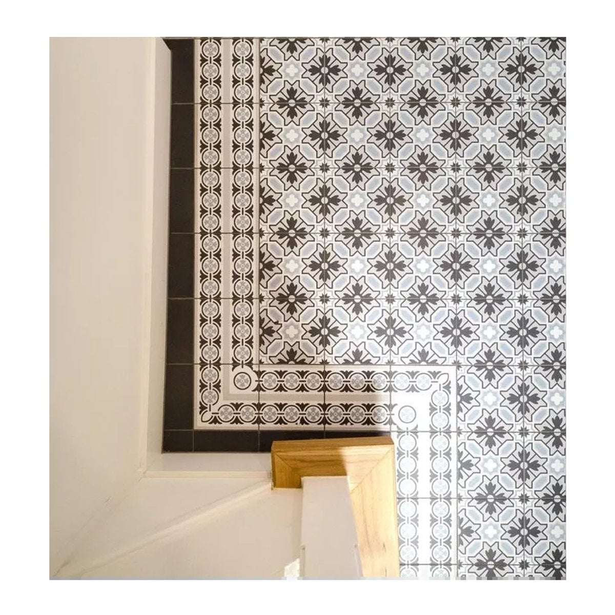 Carrelage Carreaux de Ciment LA MADELEINE 20x20 Touquet Ligne