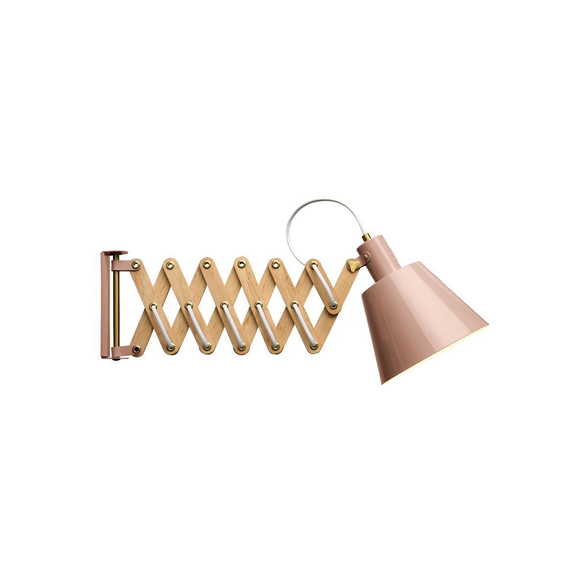 Suspension Vintage grand modèle – Rose
