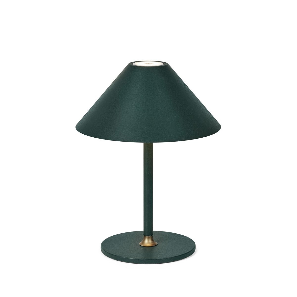 Lampe à poser nomade Hygge Ø15 cm – Vert foncé