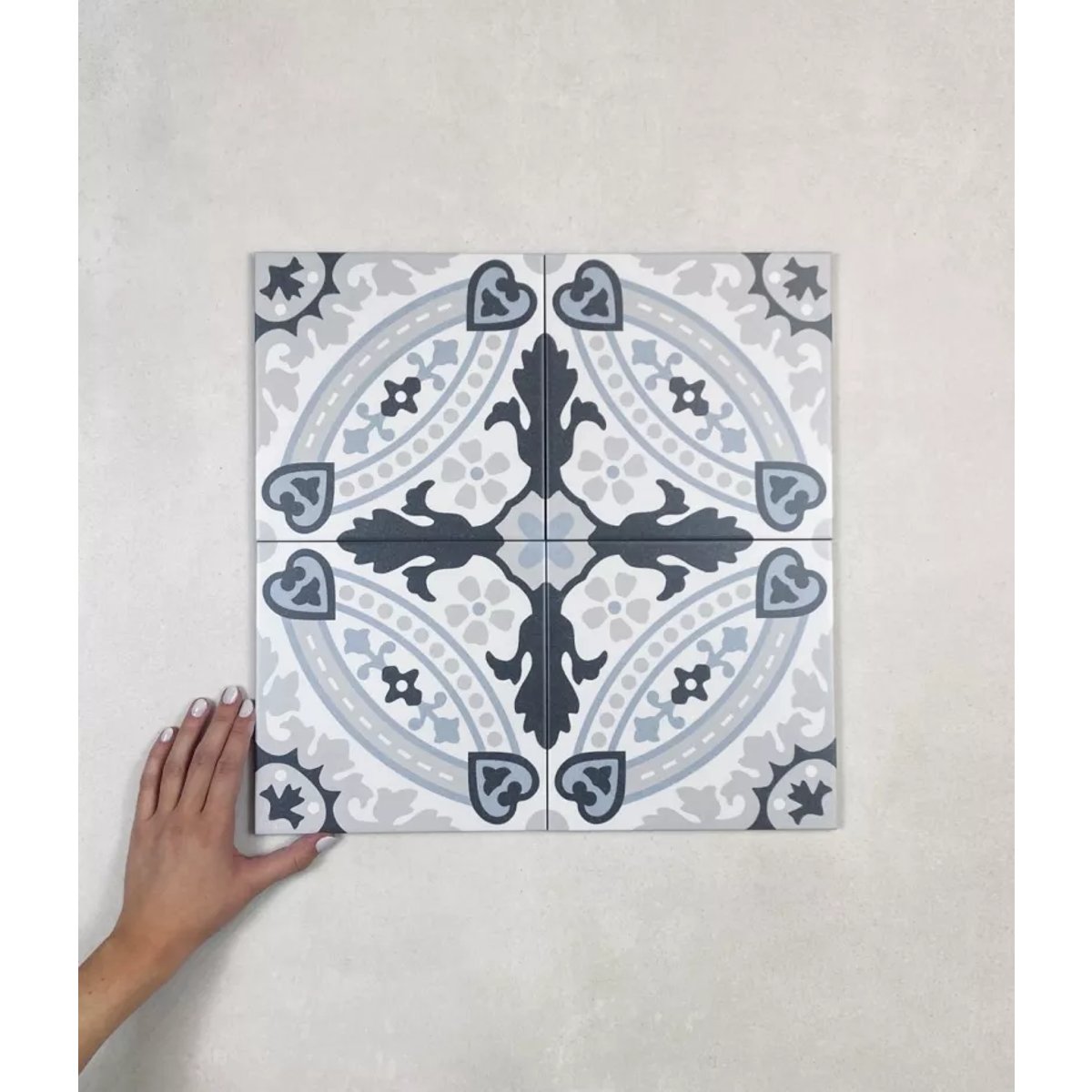 Carrelage Carreaux de Ciment LA MADELEINE 20x20 Flora