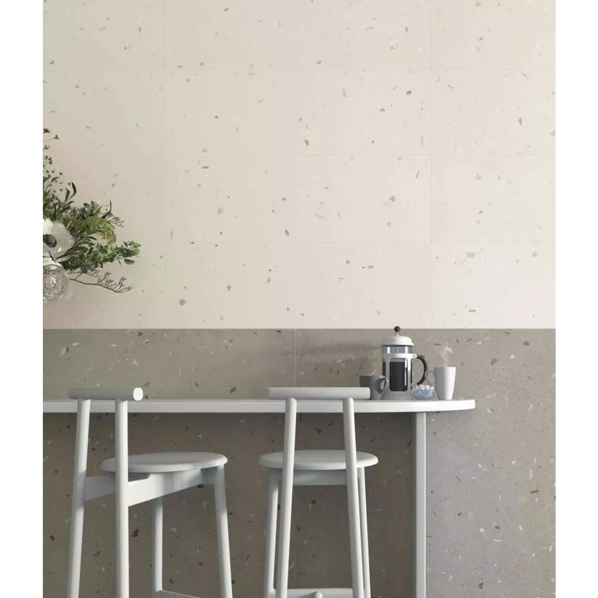 Carrelage Effet Terrazzo CROCCANTE 120x120 Sesamo