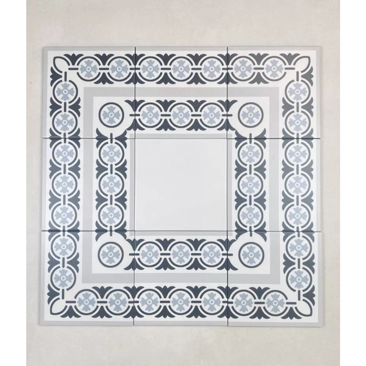Carrelage Carreaux de Ciment LA MADELEINE 20x20 Touquet Coi