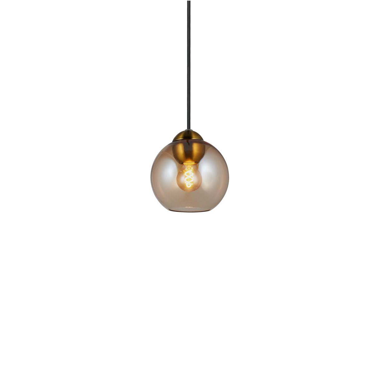 Suspension Bubbles mini Ø14 cm G9 – Ambre
