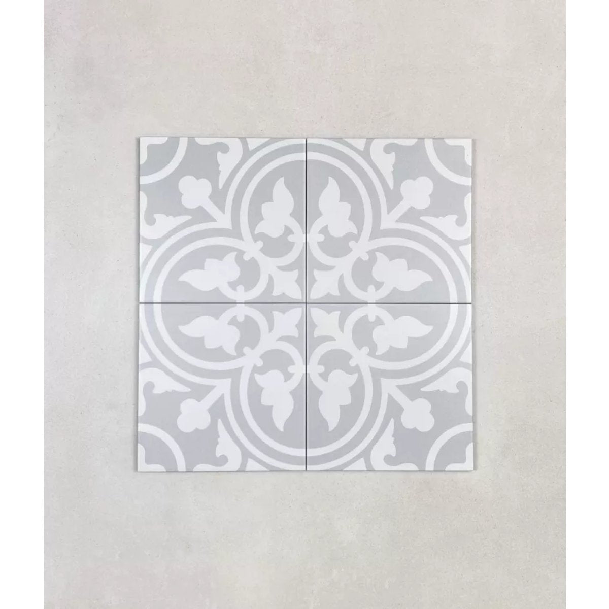 Carrelage Carreaux de Ciment LA MADELEINE 20x20 Flavie Gris