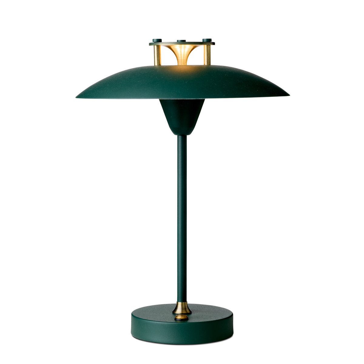 Lampe à poser nomade Mini Stepp 1-2-3 – Vert foncé