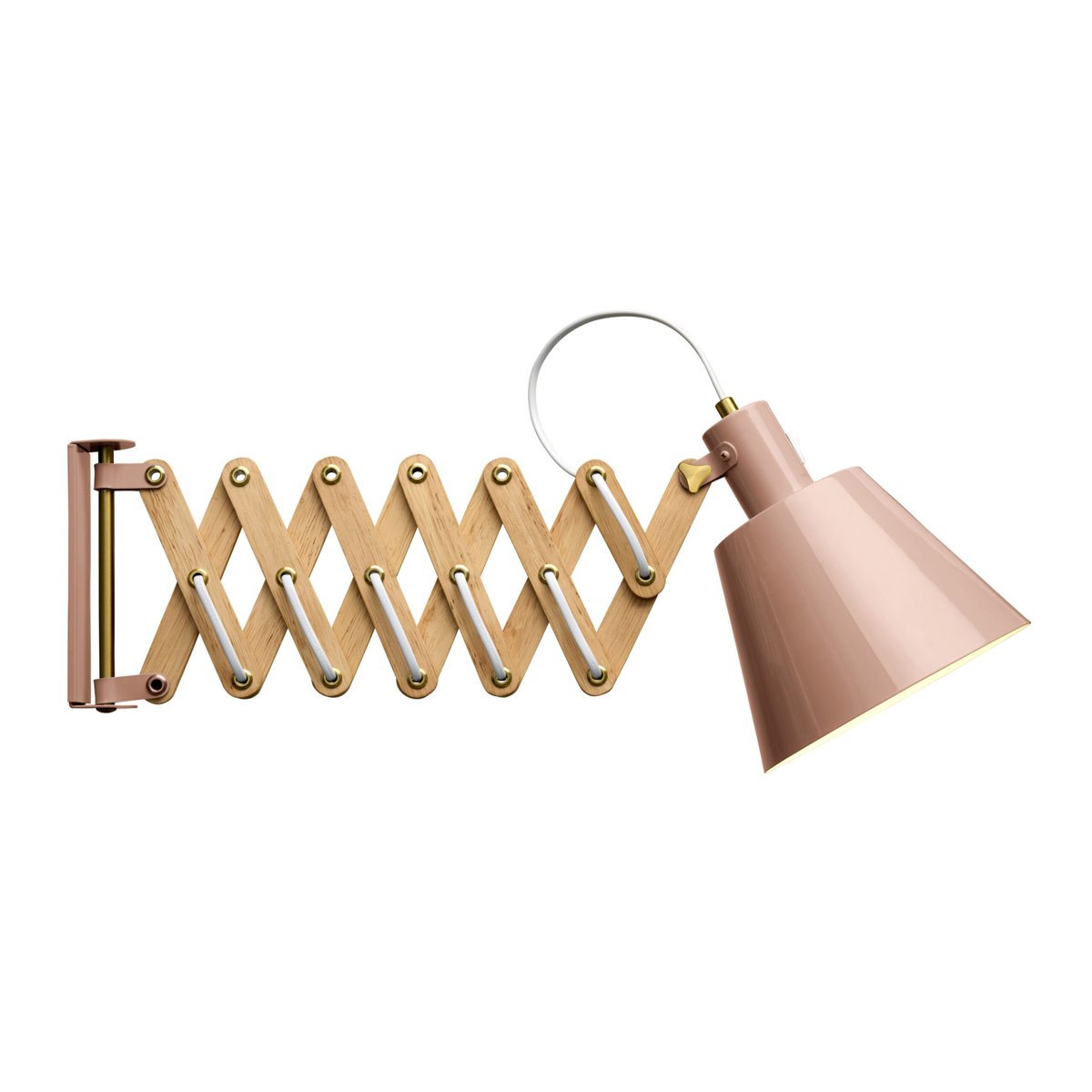 Suspension Vintage grand modèle – Rose