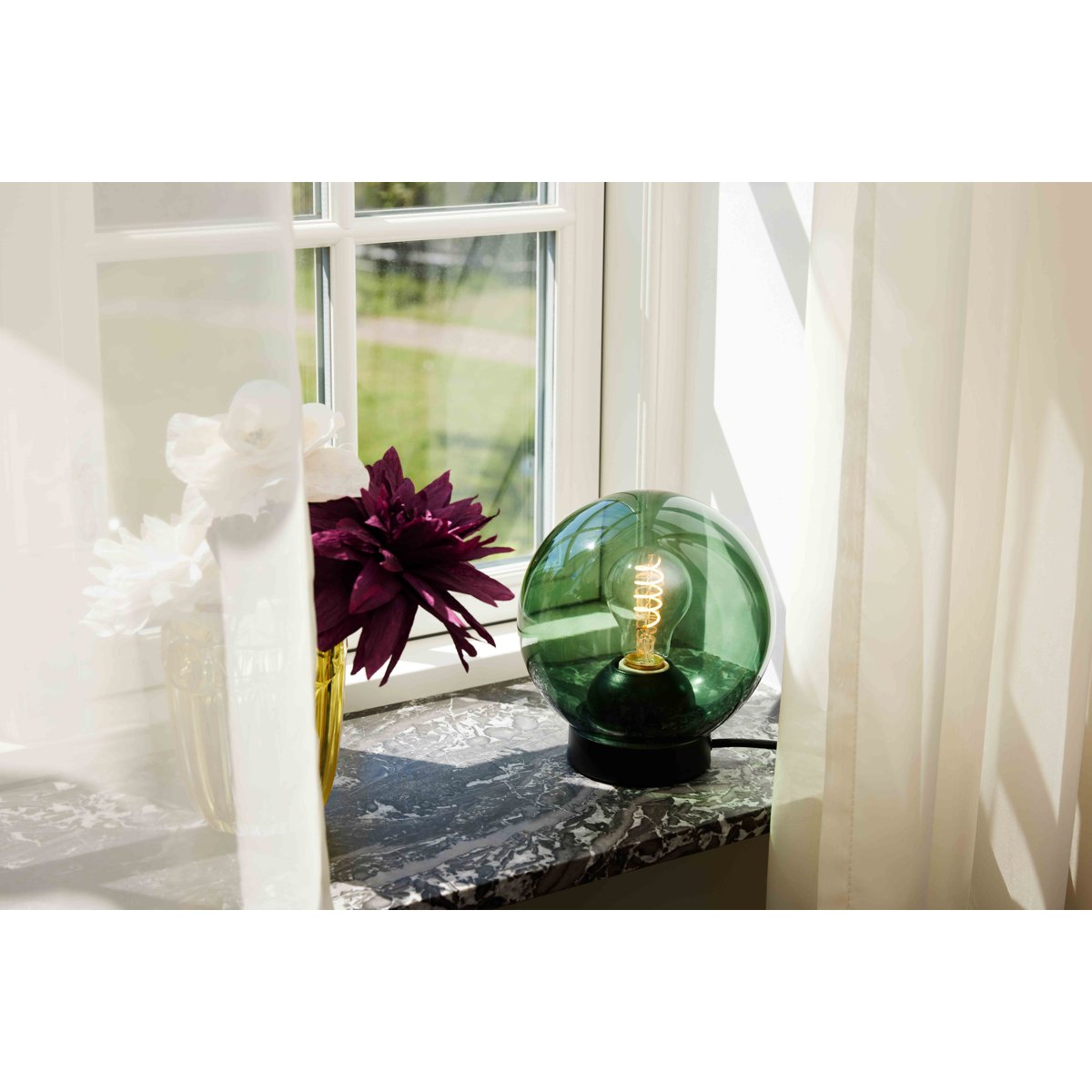 Lampe à poser Bubbles Ø18 – Vert