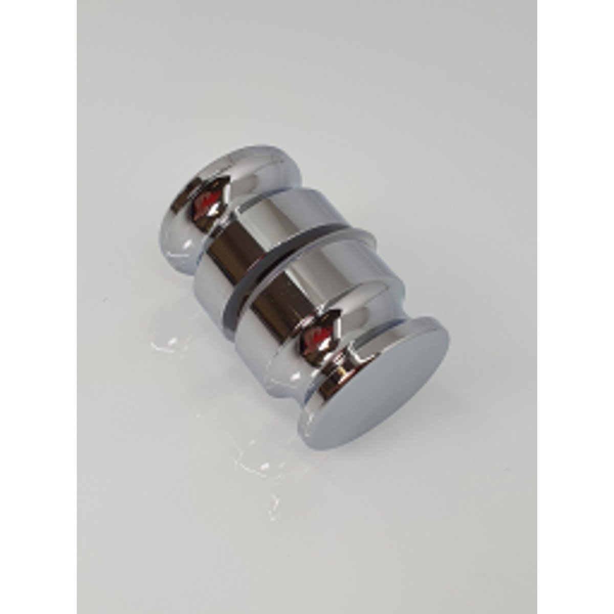 Portes de douche doubles en verre trempé 8mm sur mesure SALOON - Chromé